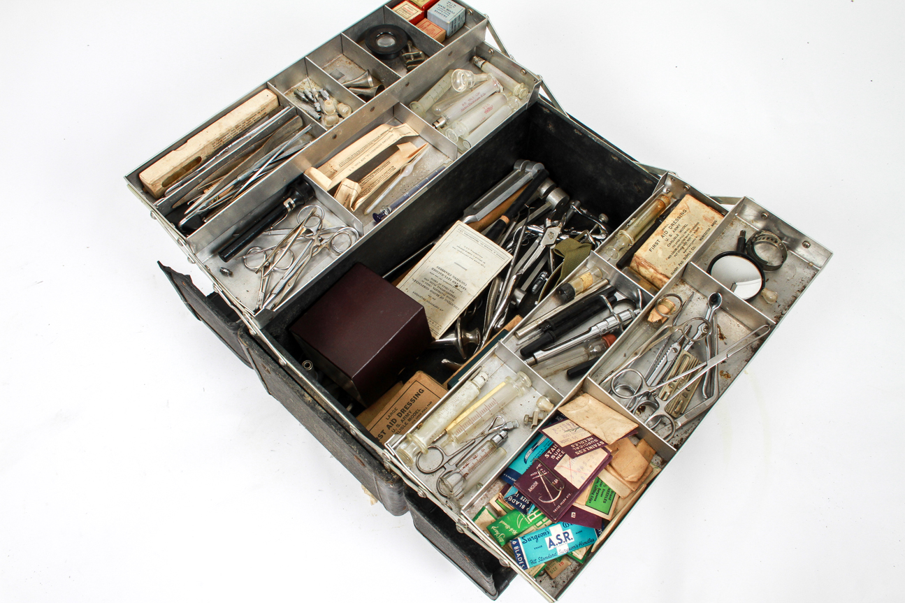 Authentic WWII Era Military Medical Kit