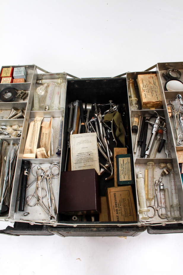 Authentic WWII Era Military Medical Kit