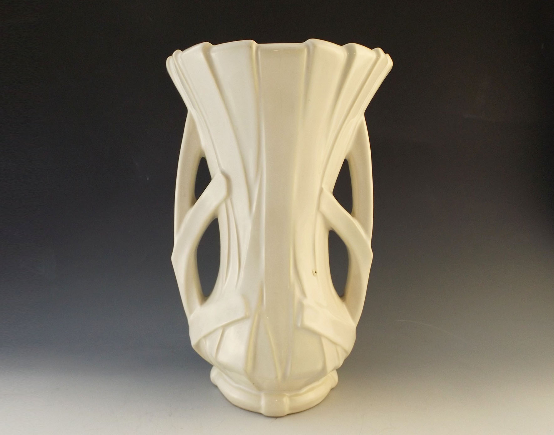 McCoy Pottery Double-Handled Vase