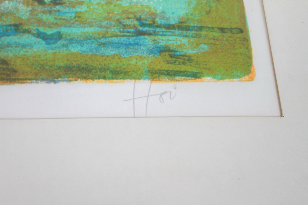 Signed Hoi Lithograph