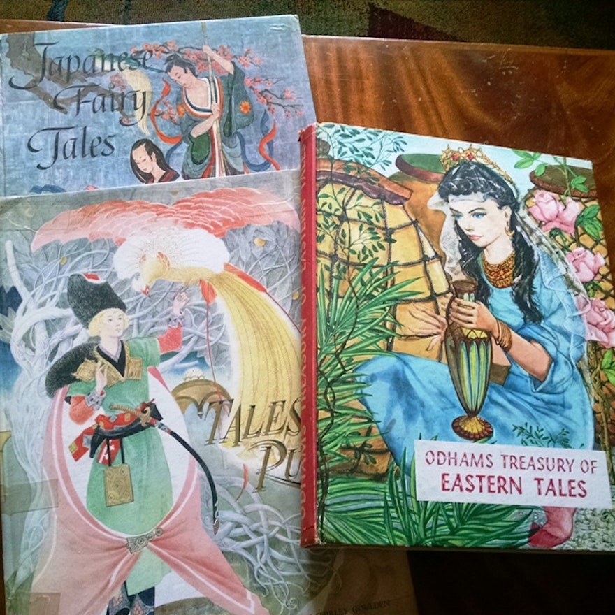 Three Fairy Tale Books Japan, Russia and Eastern Lands