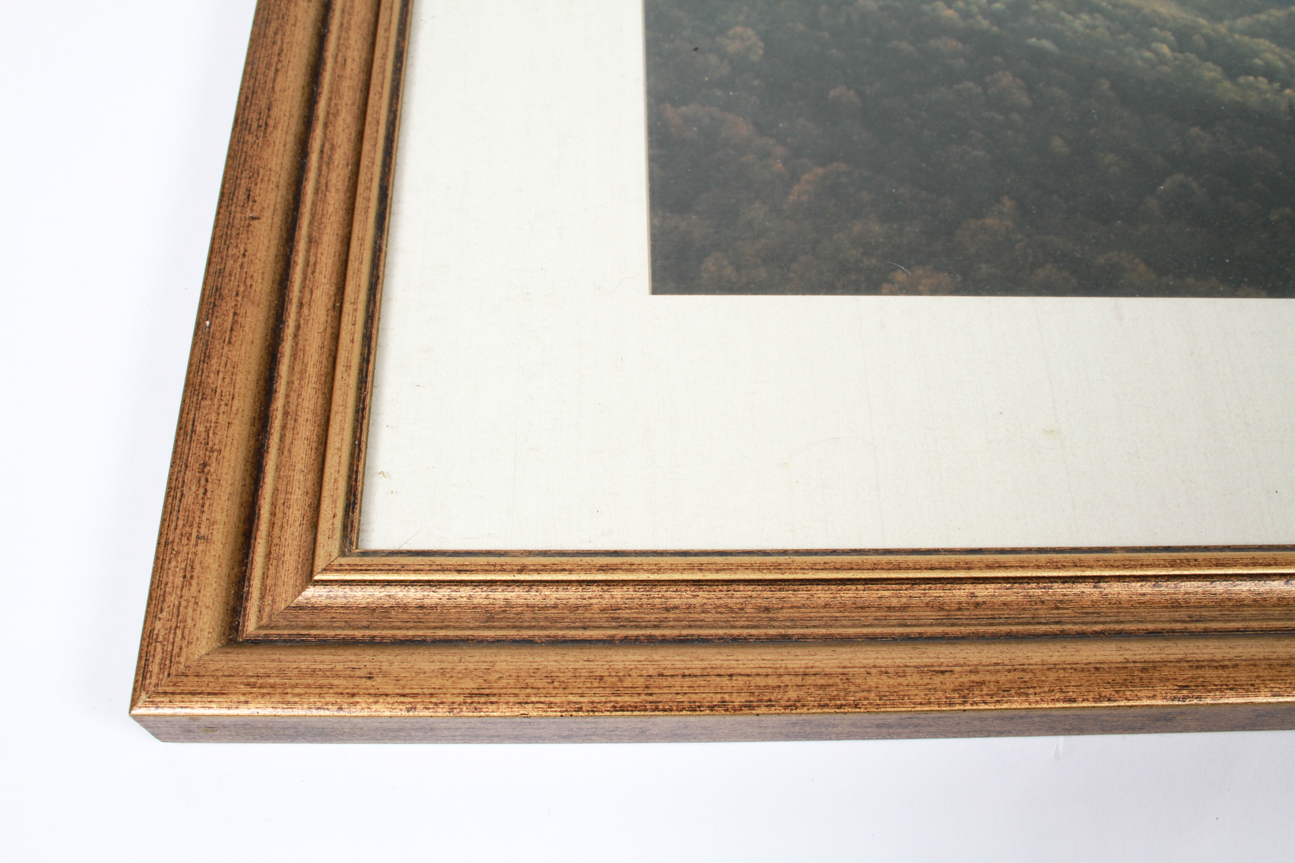 Vintage Artist Signed Print by Bruce Corban