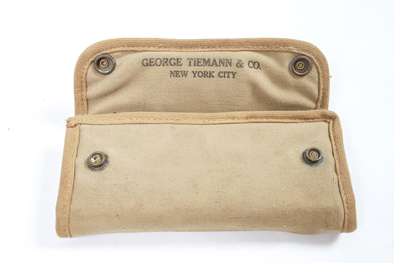 Wooden Box with WWII Military Medical Supplies