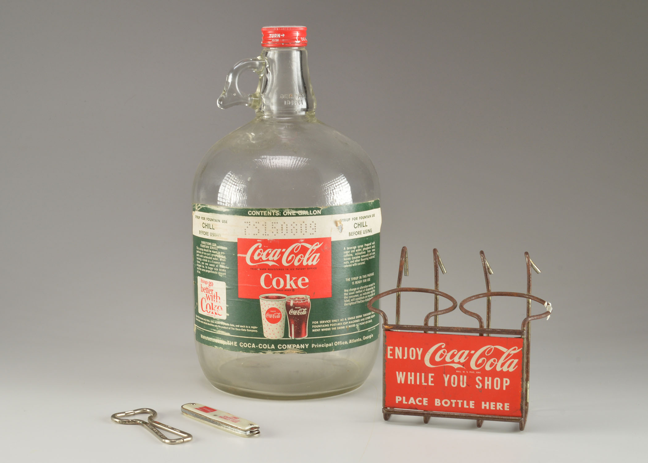Assortment of Vintage Coca-Cola Items