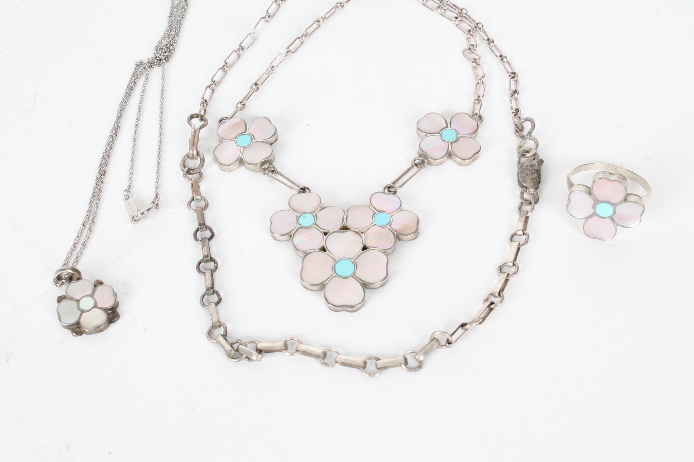 Costume Jewelry Lot with Watch Sculpture Brooch