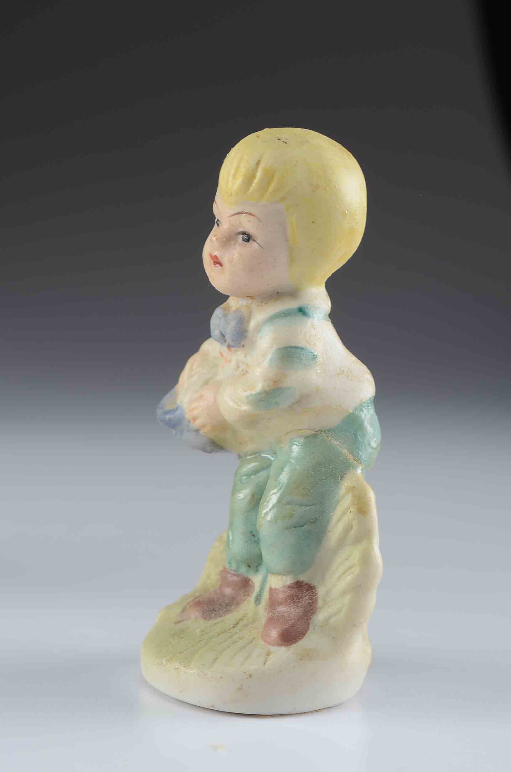 Eight Figurines Made in Occupied Japan