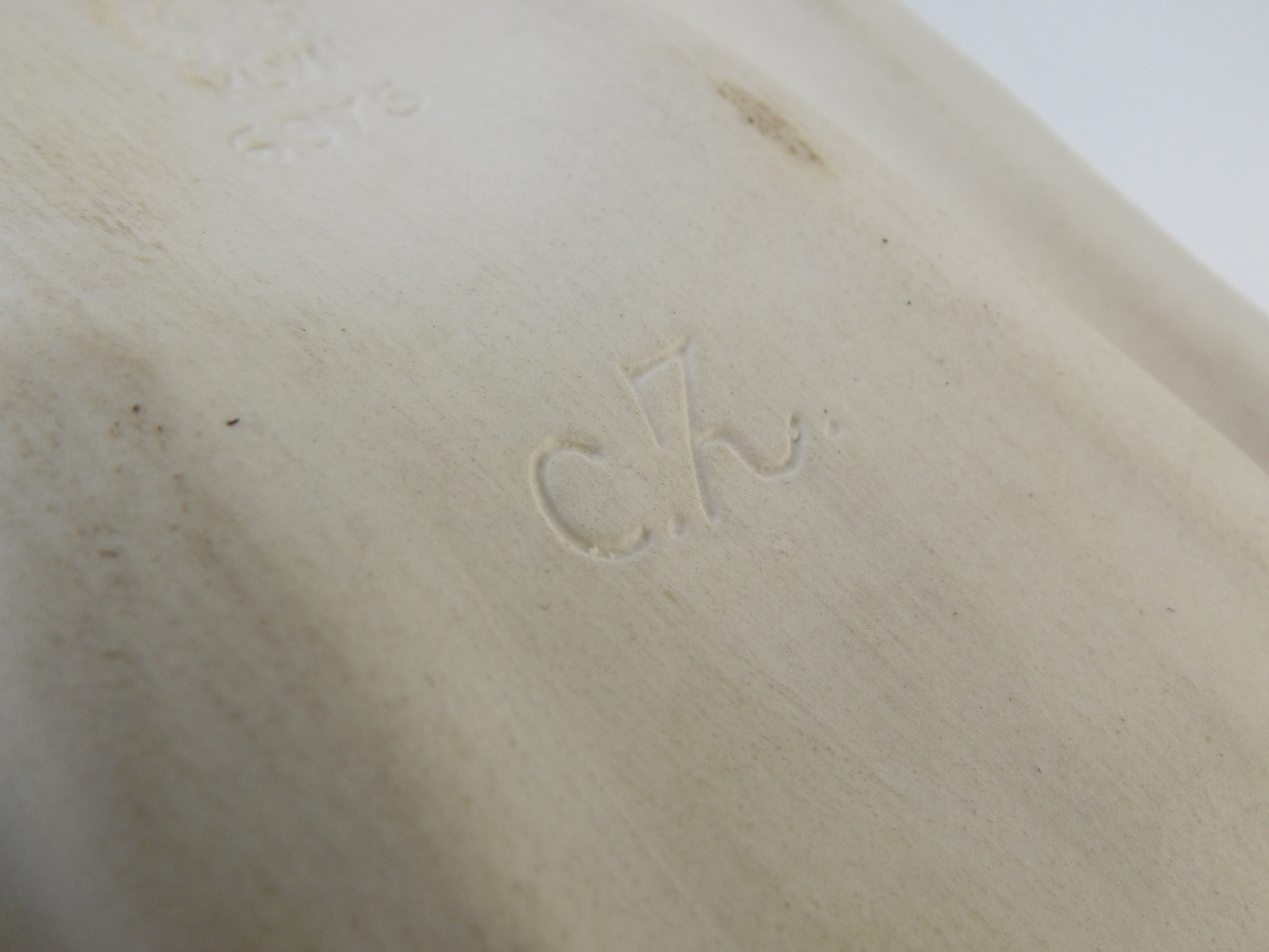 1947 Rookwood Pottery St. Francis Holy Water Font