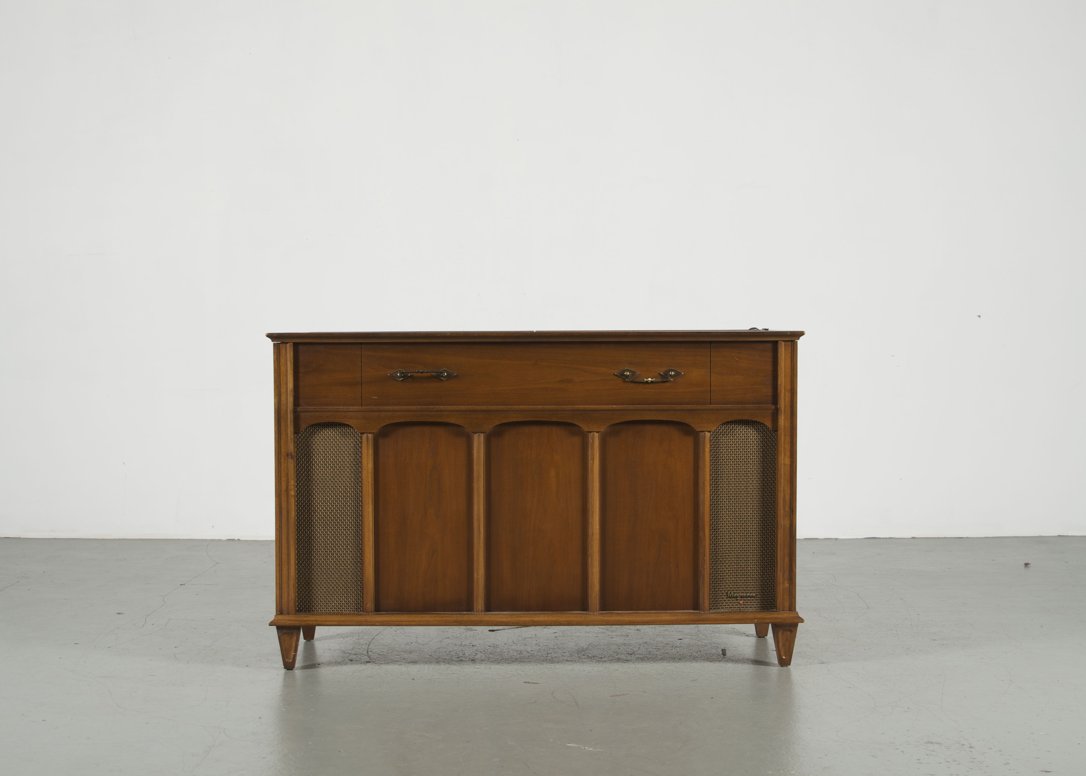 Vintage Magnavox Console Stereo Turntable Cabinet
