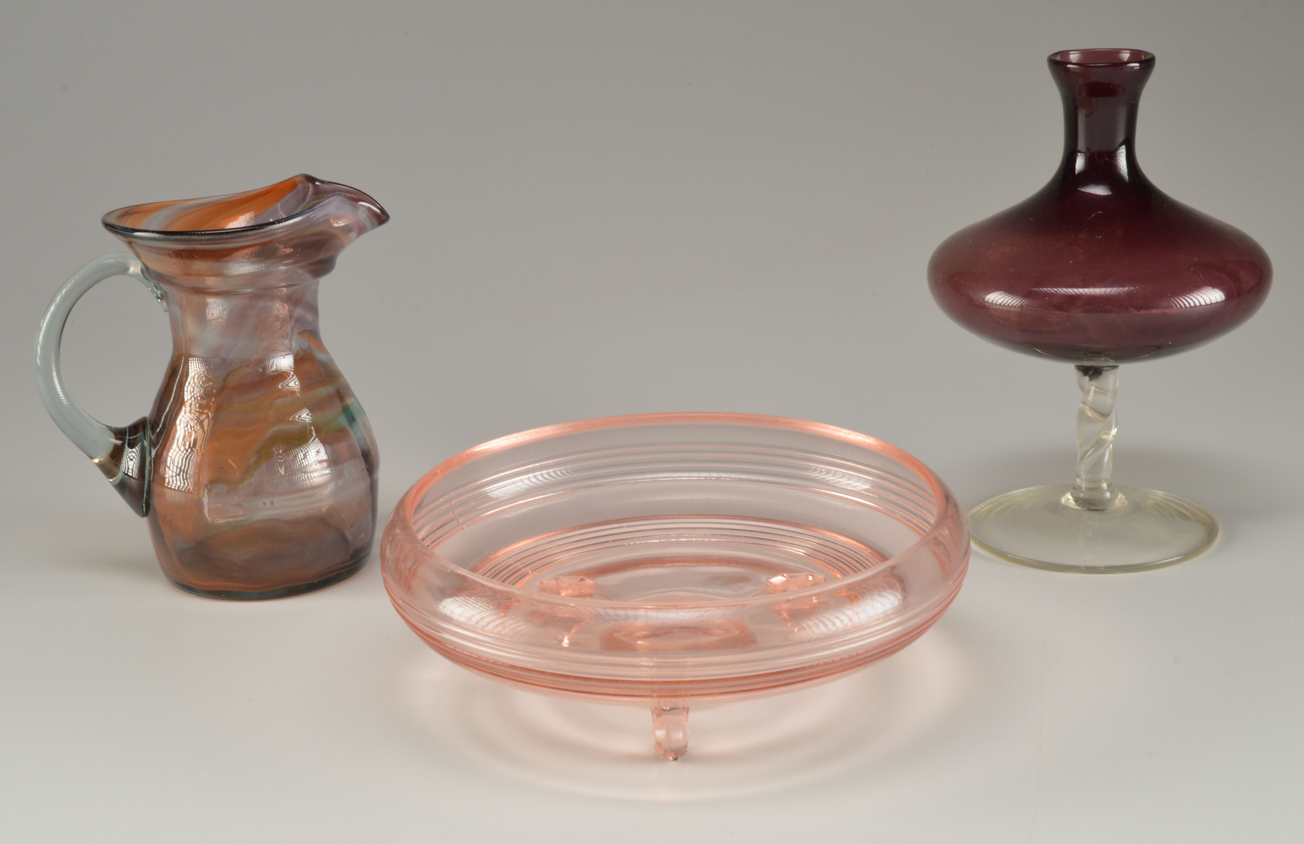 Vintage Color and Clear Cut Glass Collection