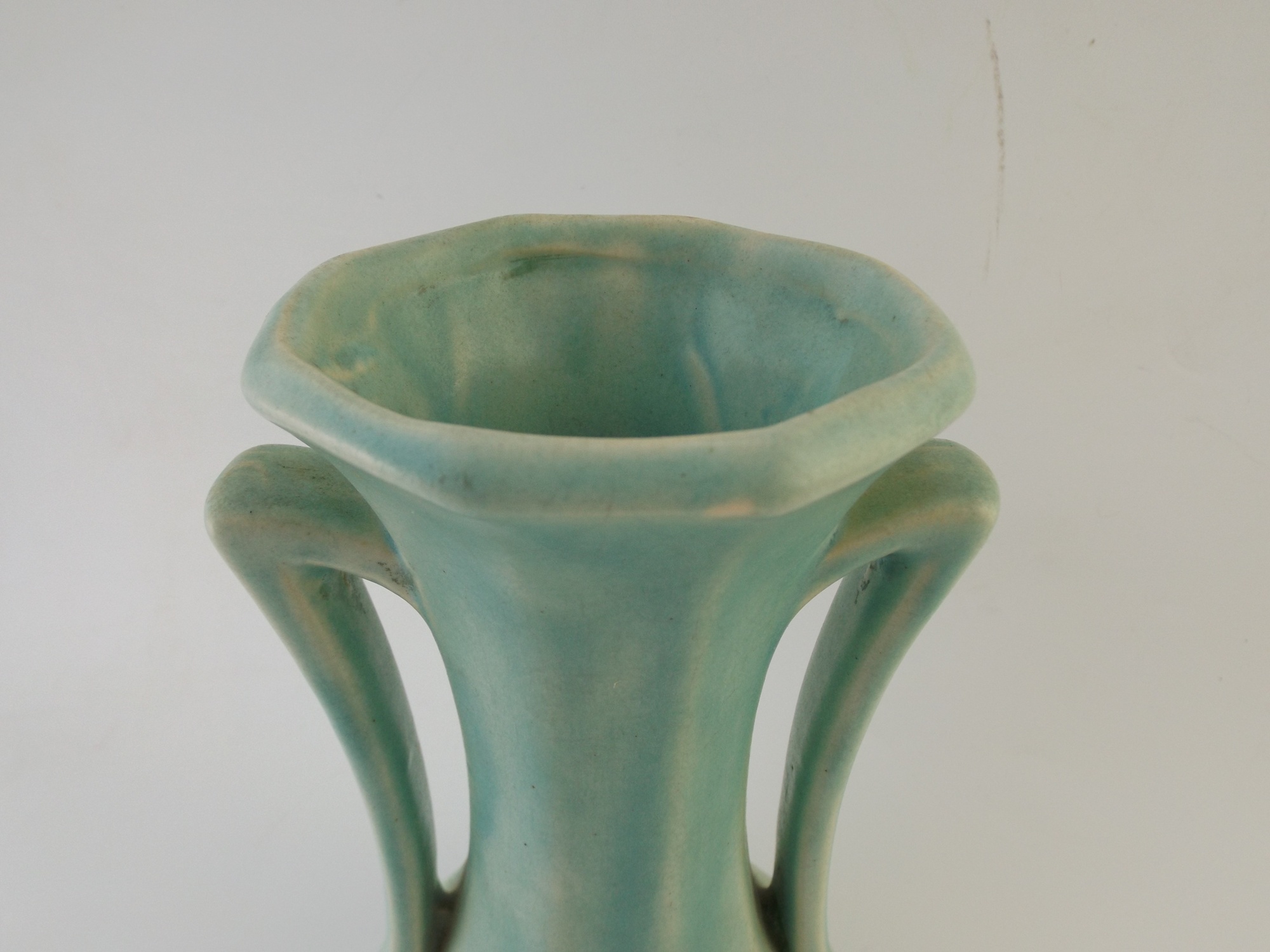 McCoy Pottery Double-Handled Vase