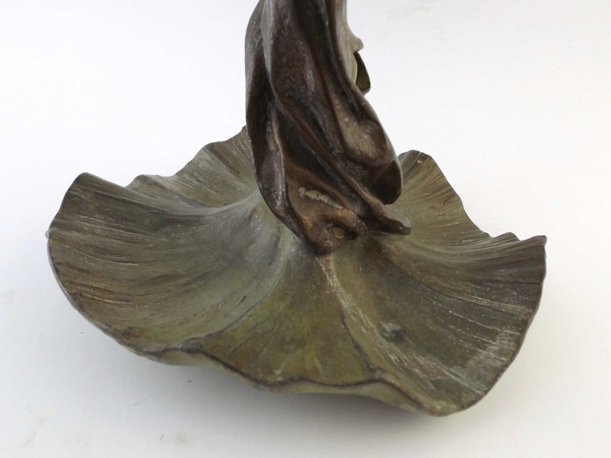 Art Nouveau Bronze Maiden Figurine