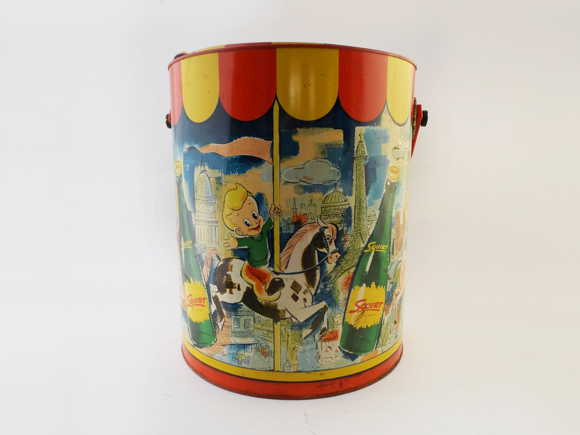 1953 Squirt Merry-Go-Round Cooler