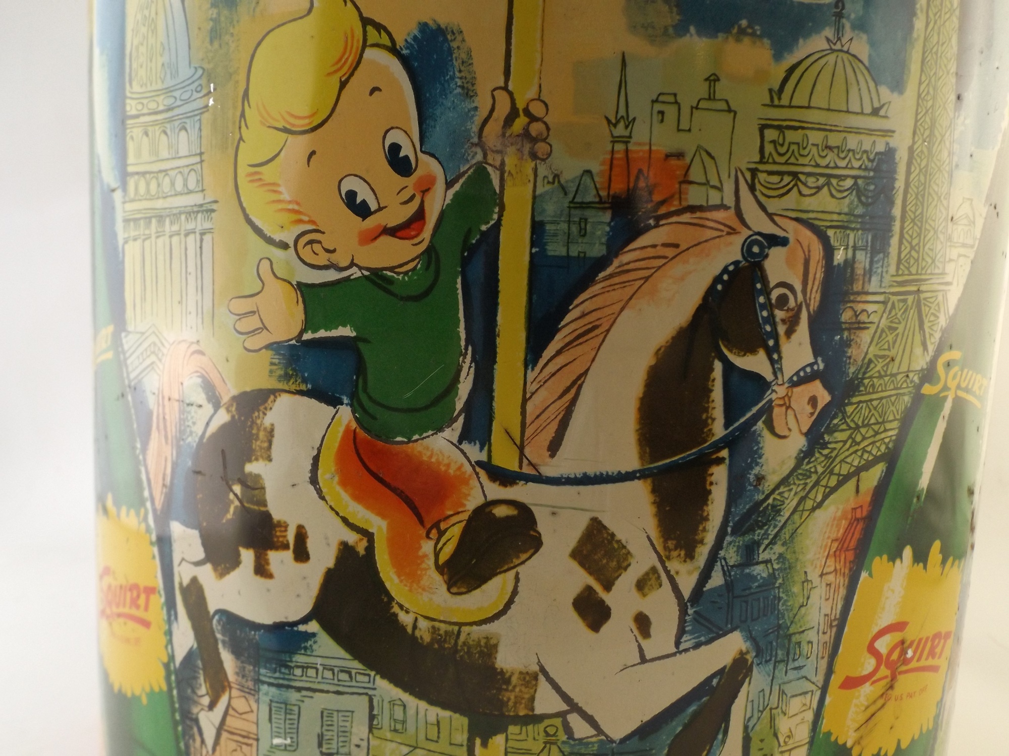 1953 Squirt Merry-Go-Round Cooler