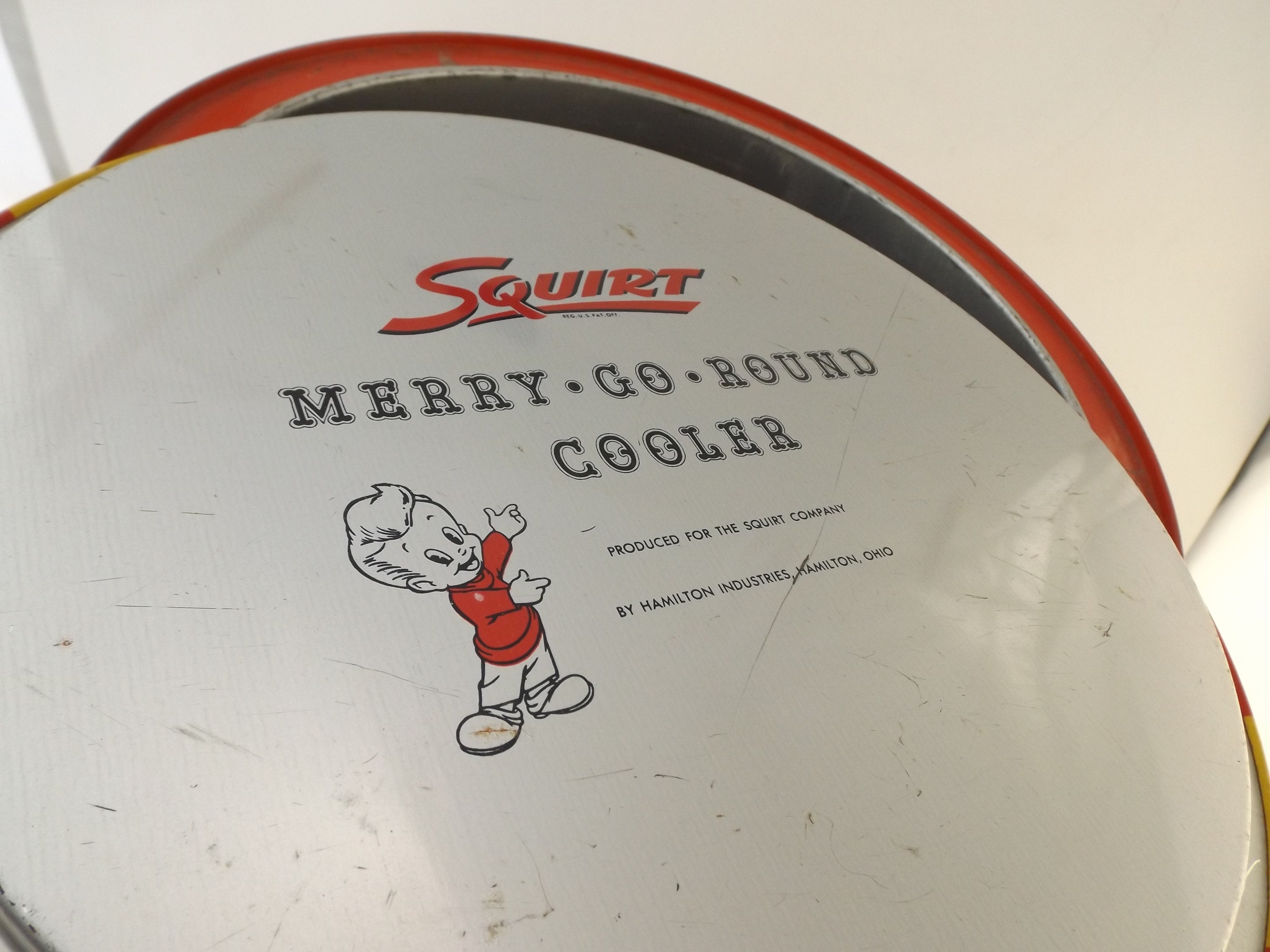 1953 Squirt Merry-Go-Round Cooler