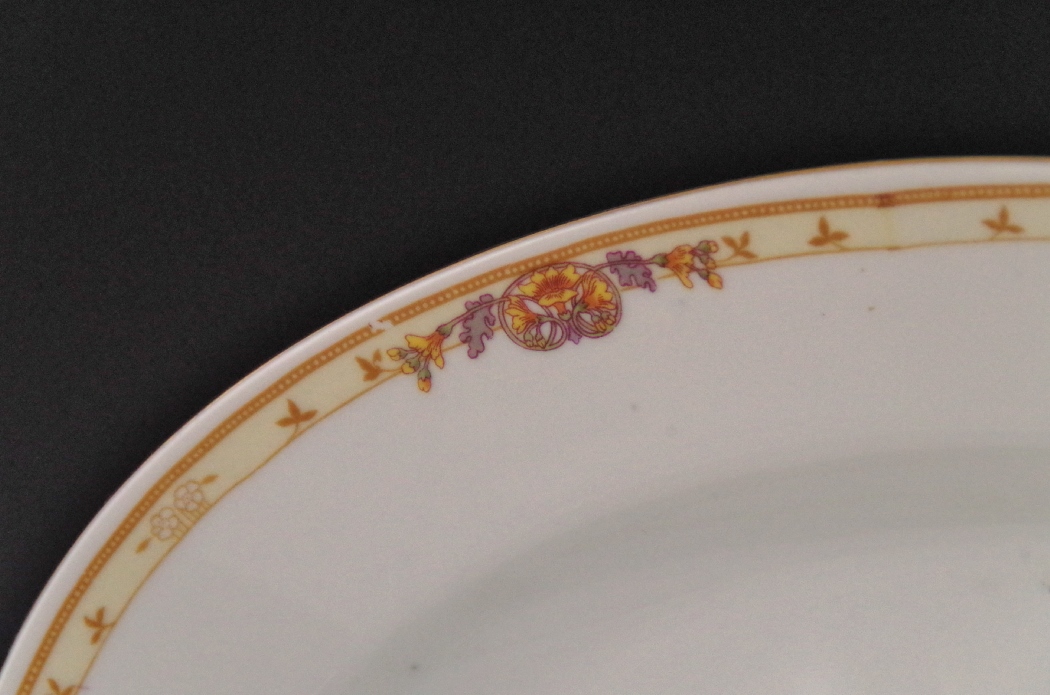 Set of Four Zeh, Scherzer & Company China Serving Platters