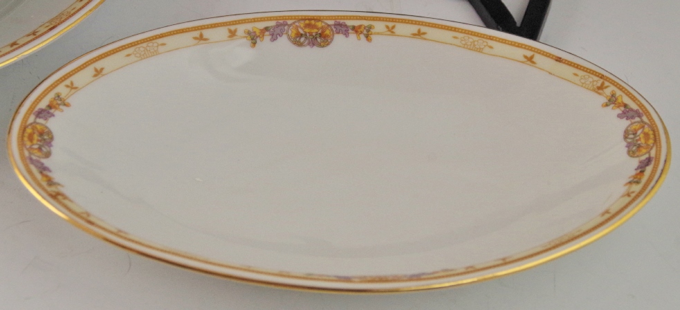 Set of Four Zeh, Scherzer & Company China Serving Platters