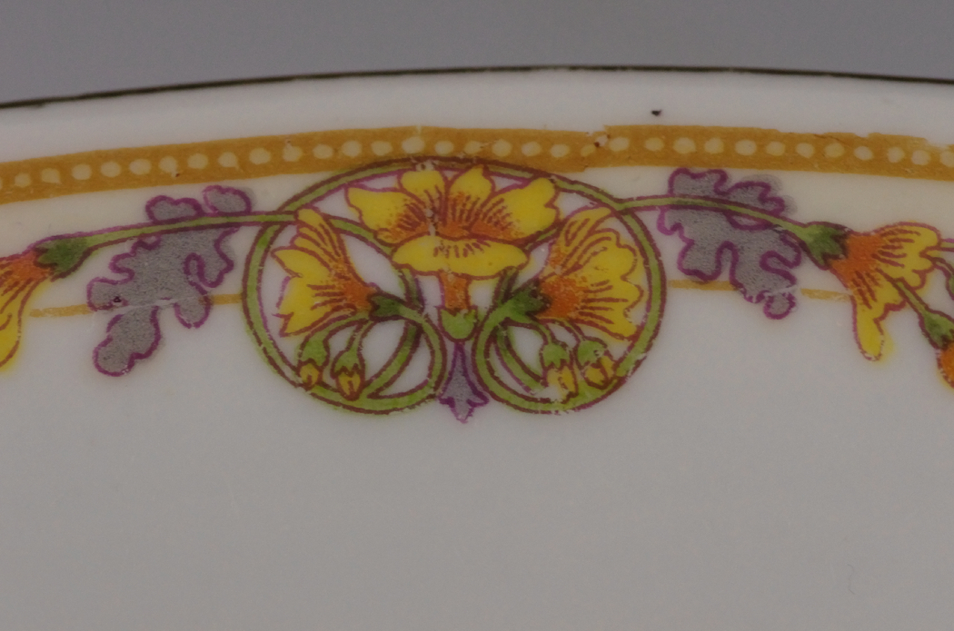 Set of Four Zeh, Scherzer & Company China Serving Platters