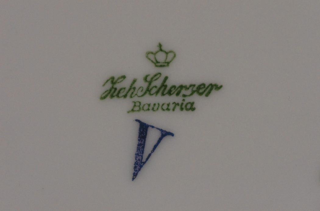 Set of Four Zeh, Scherzer & Company China Serving Platters