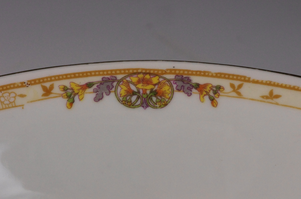Set of Four Zeh, Scherzer & Company China Serving Platters