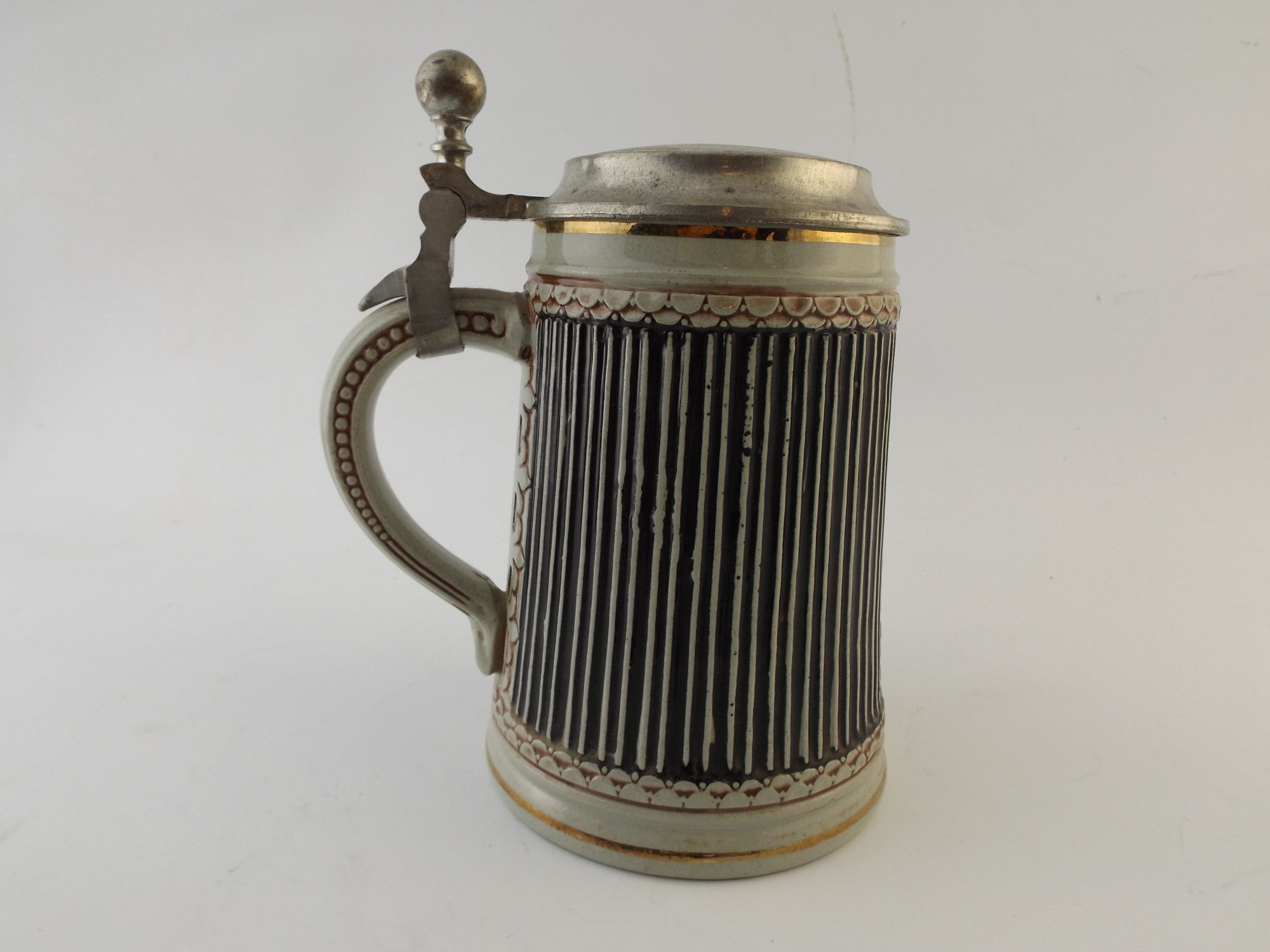 West German Gerz Stein with Portrait