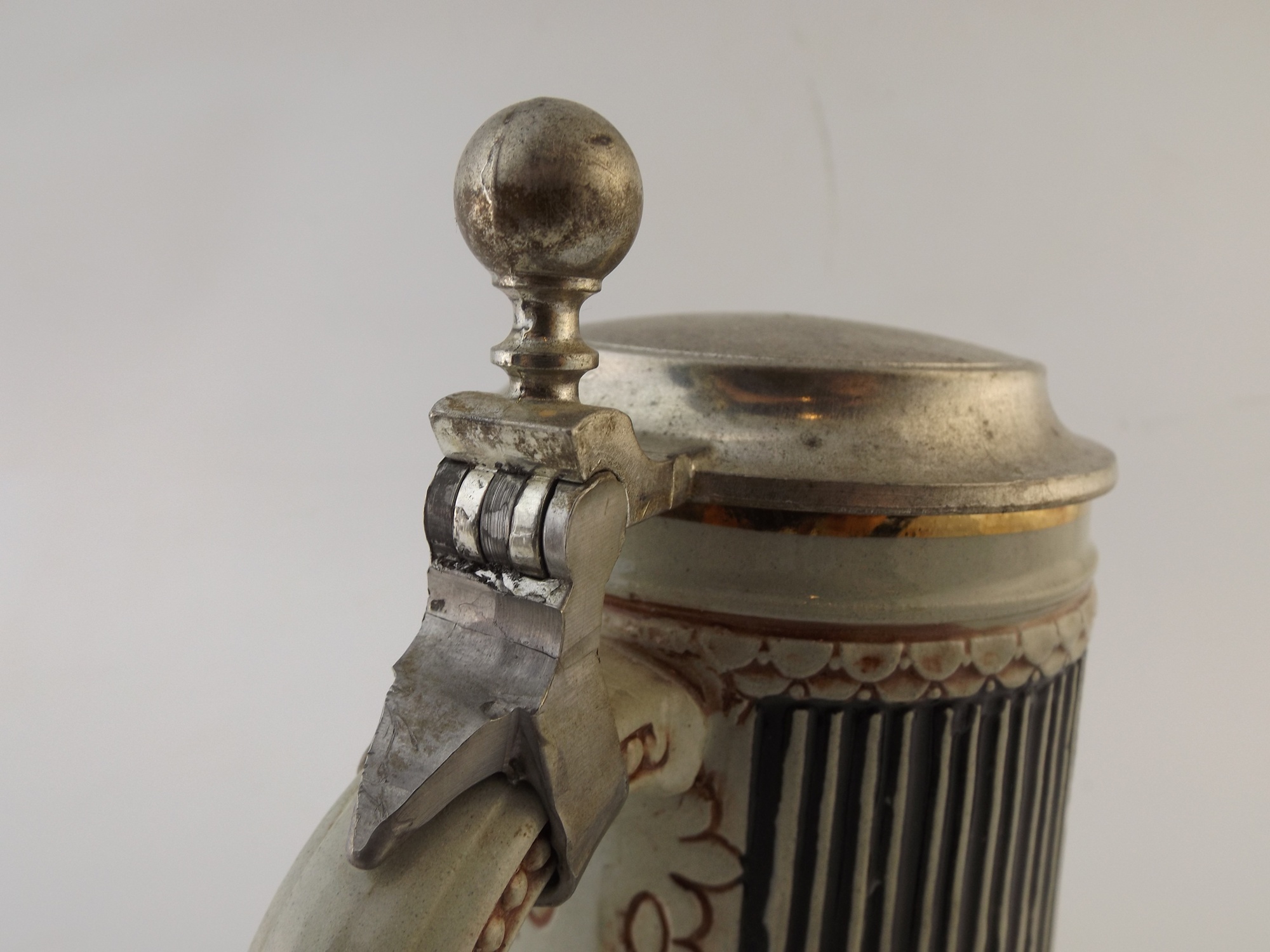 West German Gerz Stein with Portrait