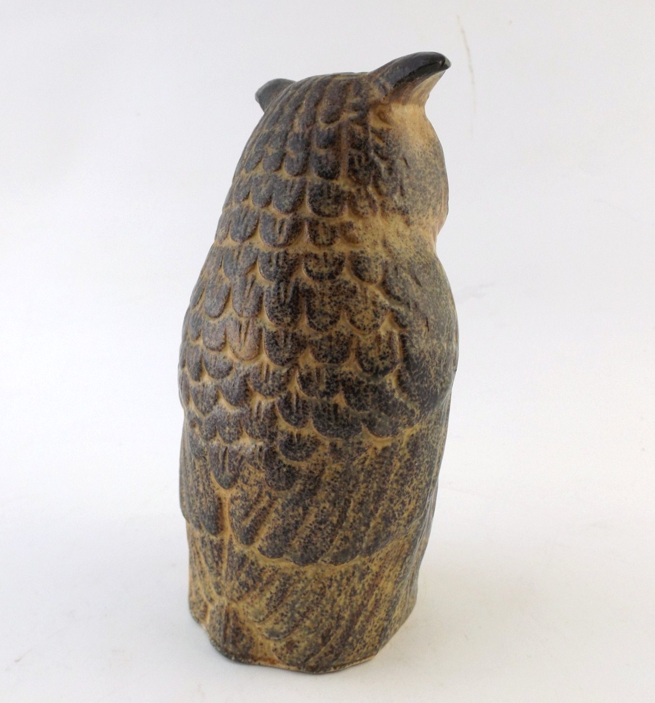 Mid Century Ceramic Horned Owl Figural