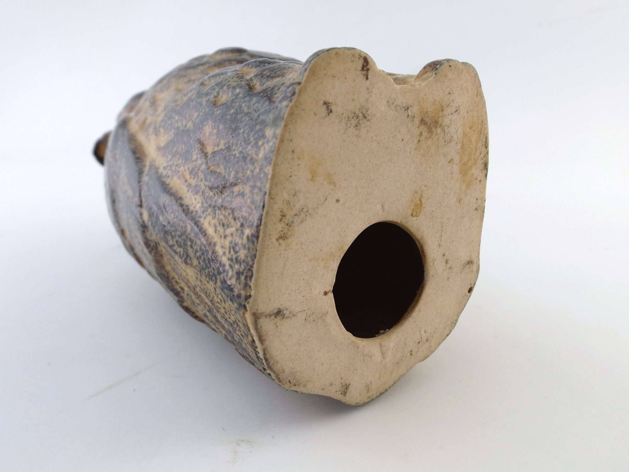 Mid Century Ceramic Horned Owl Figural