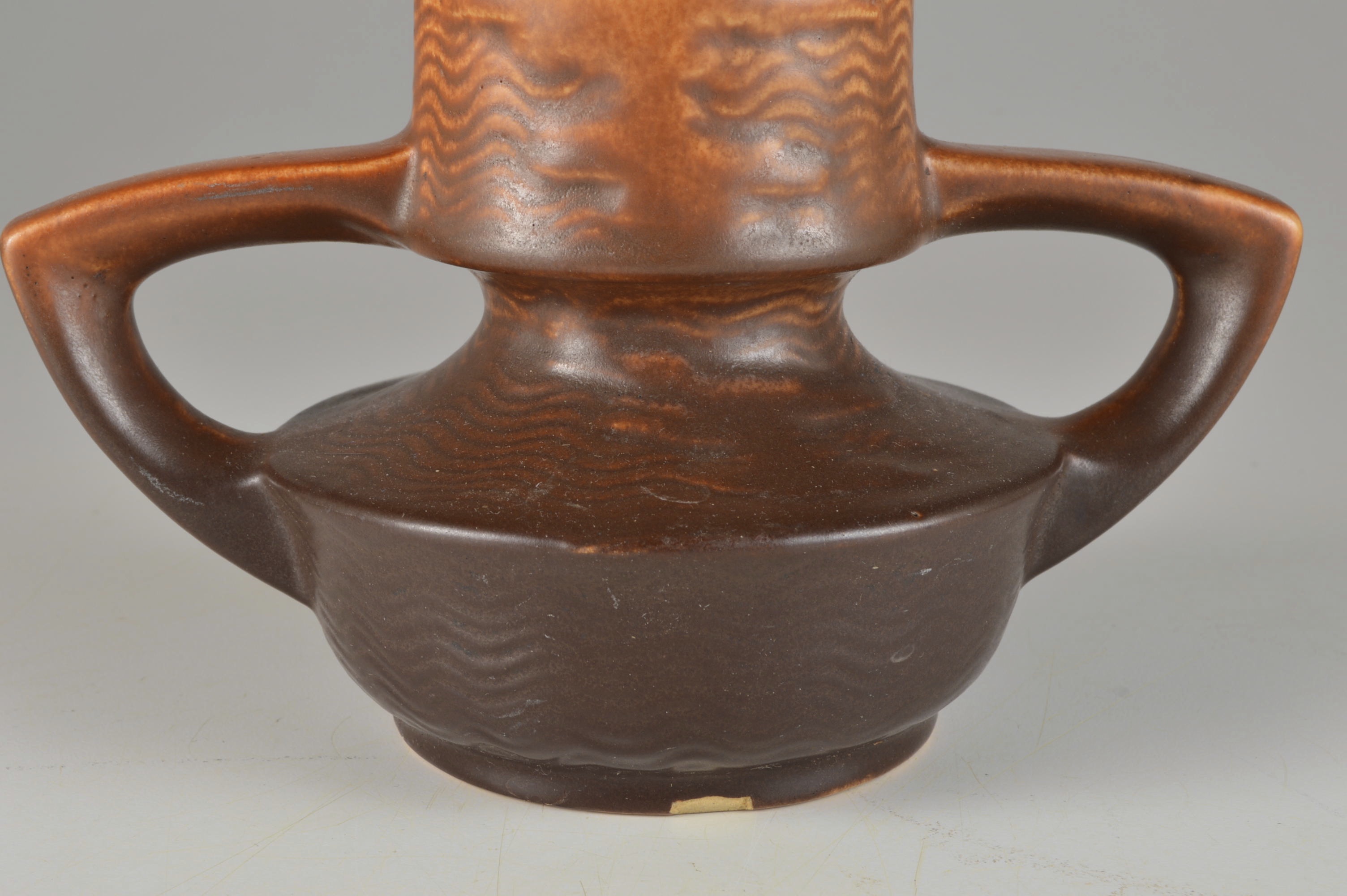 Roseville Pottery Vase and Flower Frog