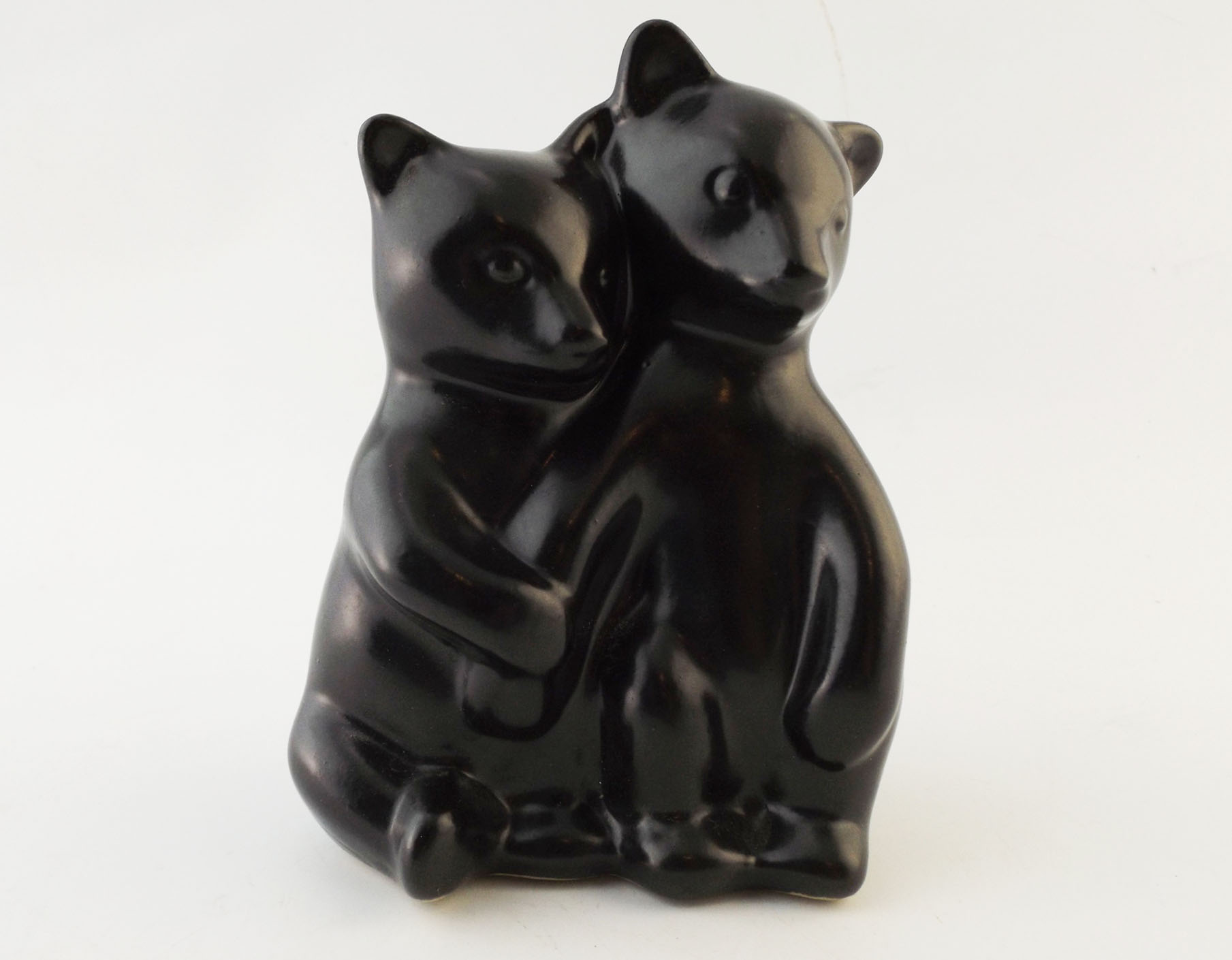 Pigeon Forge Pottery Black Bears Figurals