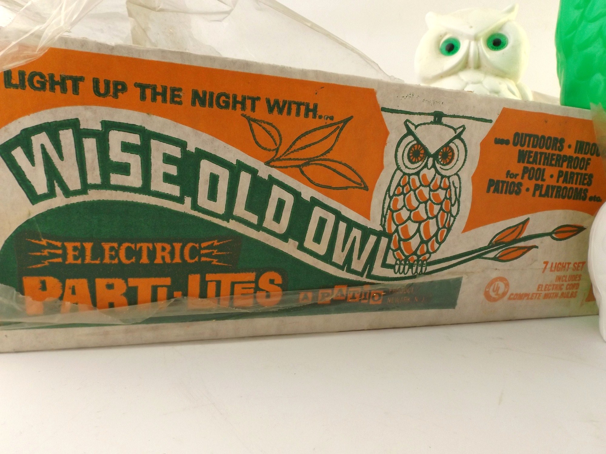 Mid Century 'Wise Old Owl' Party Lites