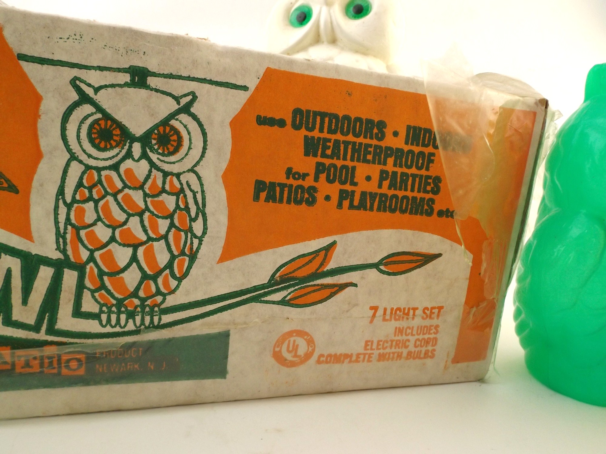 Mid Century 'Wise Old Owl' Party Lites