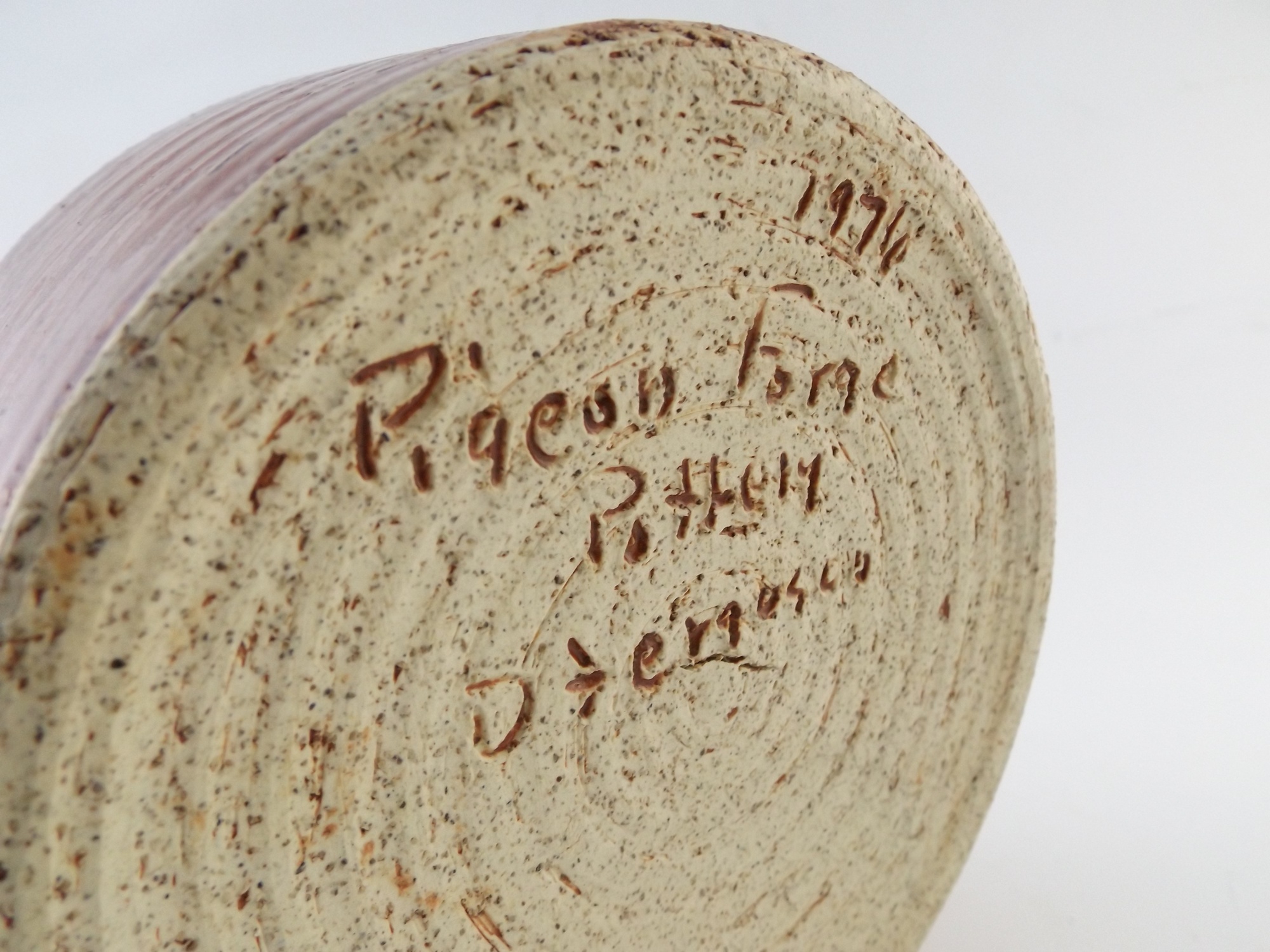 Pigeon Forge Pottery Bowl, Signed