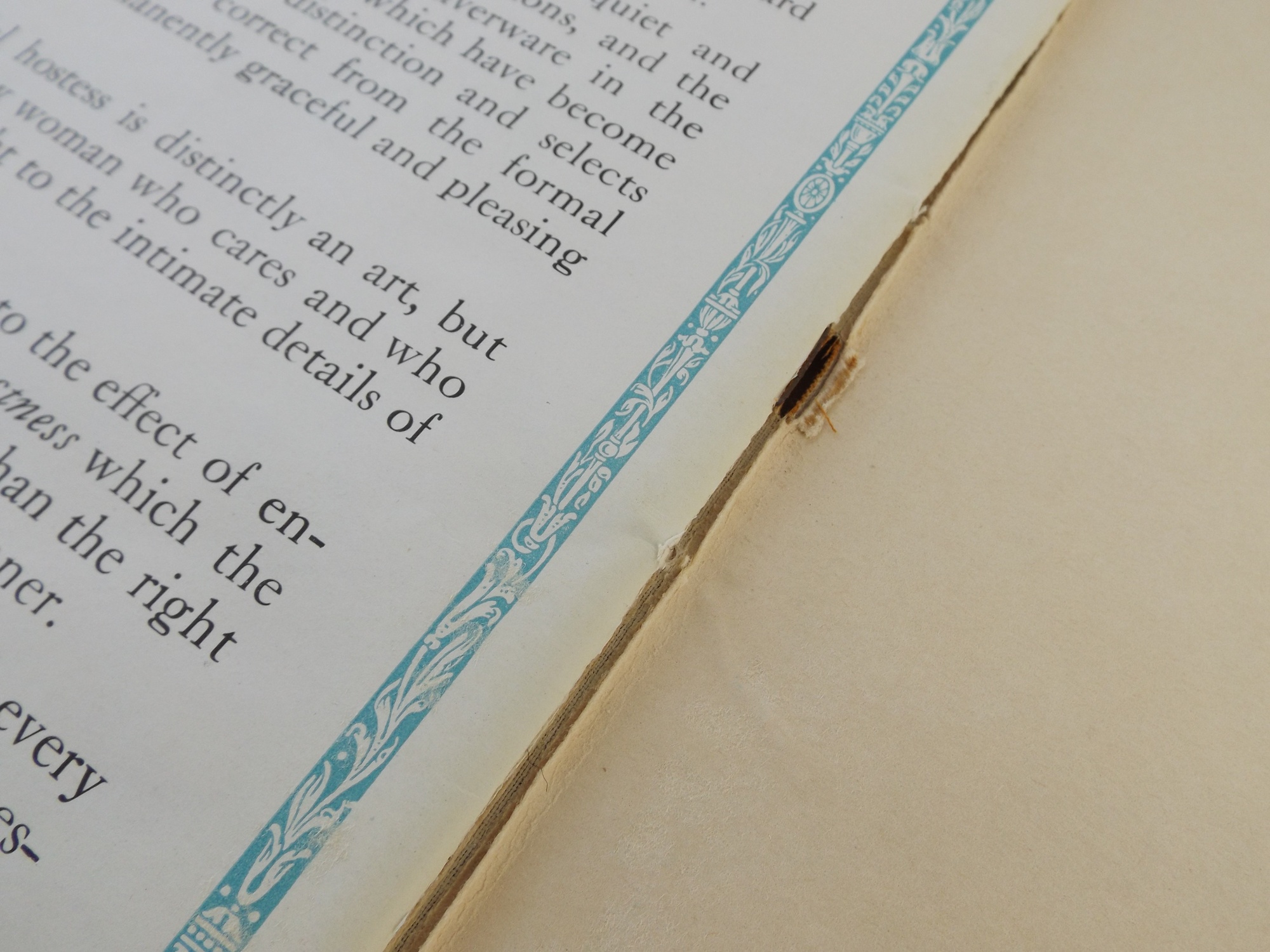 1920 Wallace Hostess Book