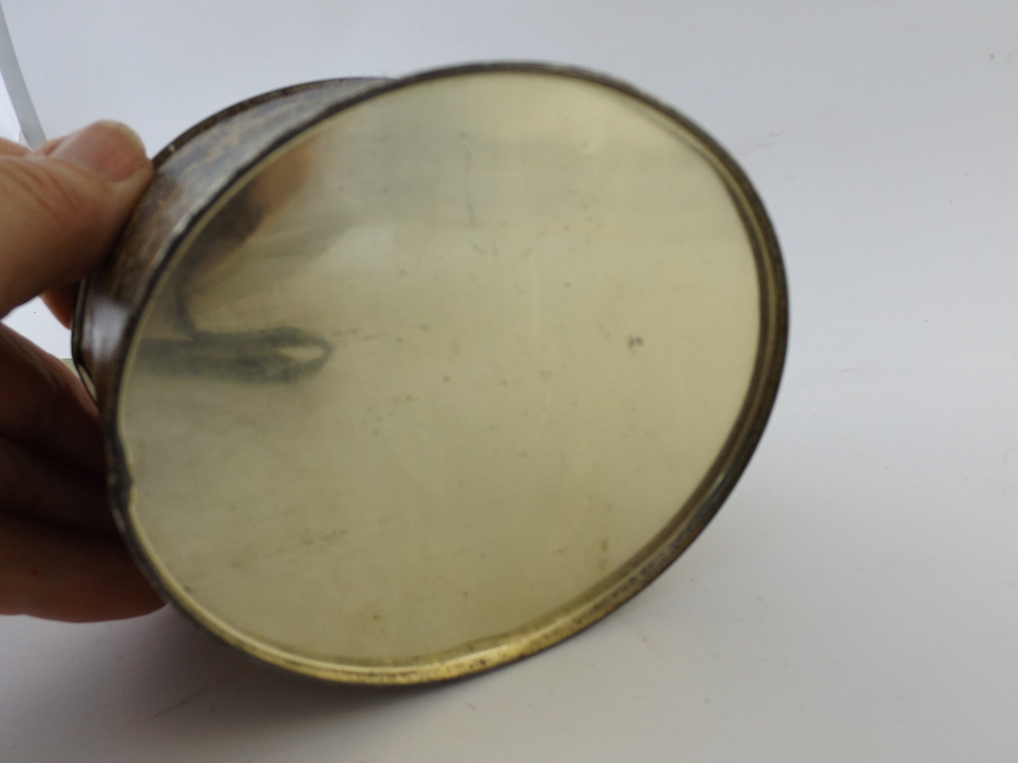 Dobbs 5th Avenue Salesman Sample Tin Hat Box with Stetson Hat