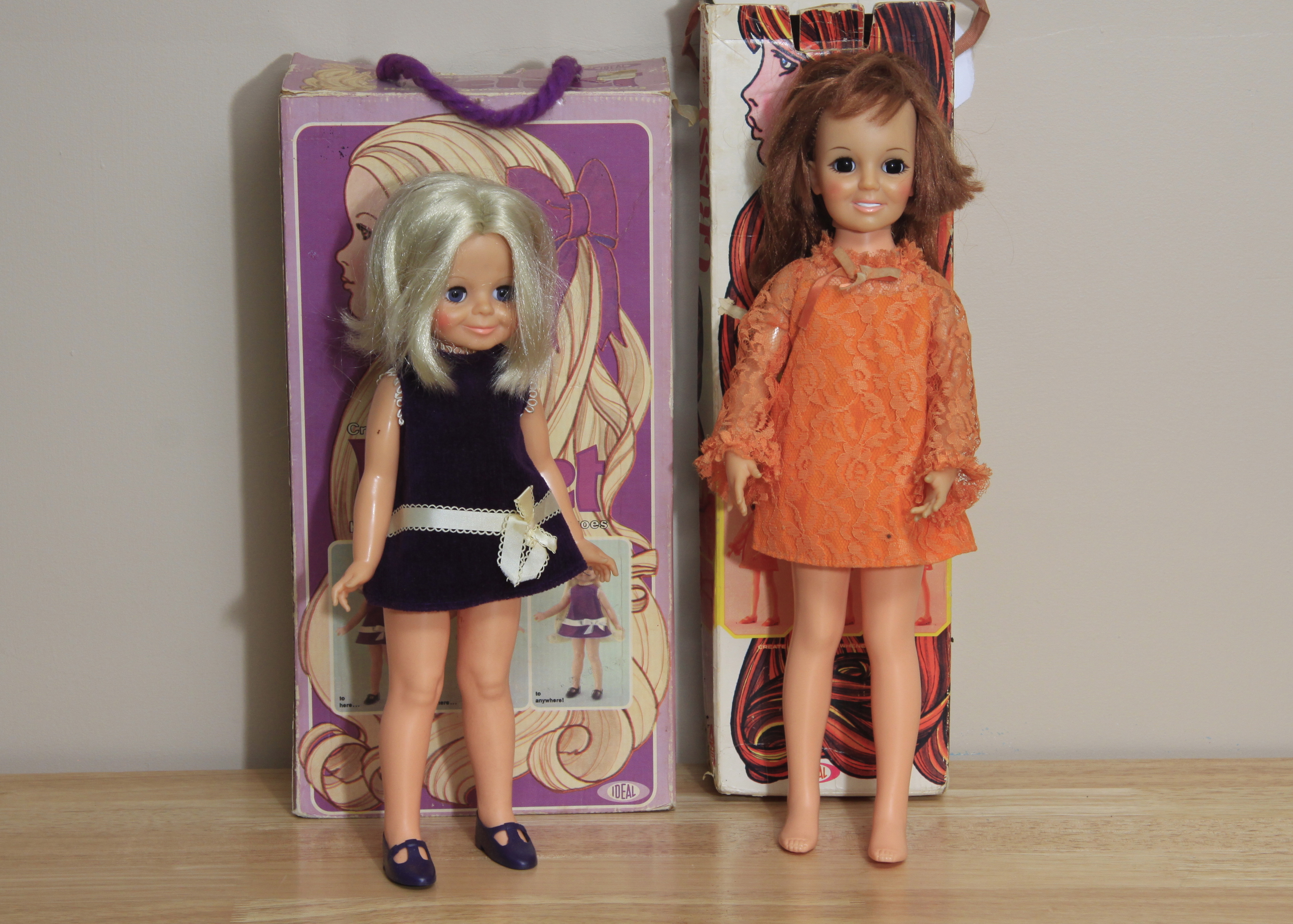 Crissy and Velvet Hair-Growing Dolls