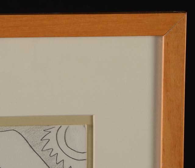 Original Dan Boldman Graphite on Paper Drawing