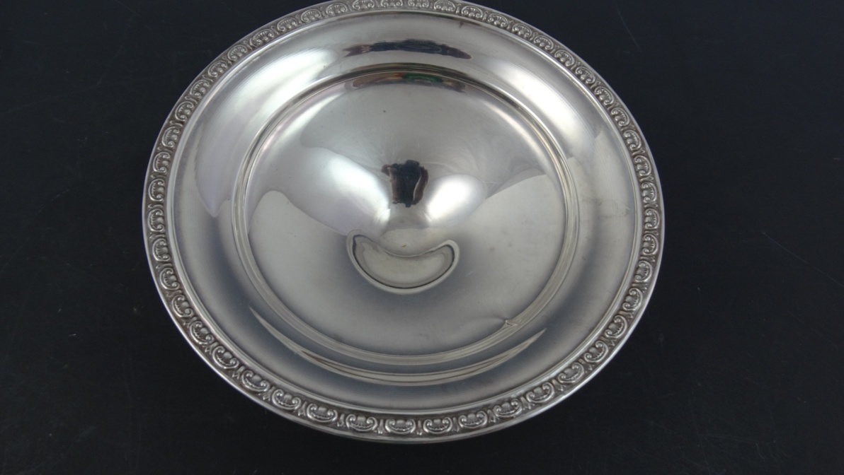 Weighted Sterling Compote Pair Mueck-Cary Co. 