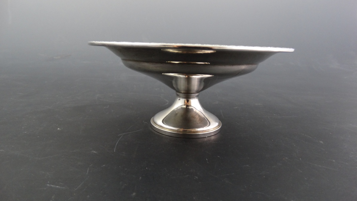 Weighted Sterling Compote Pair Mueck-Cary Co. 