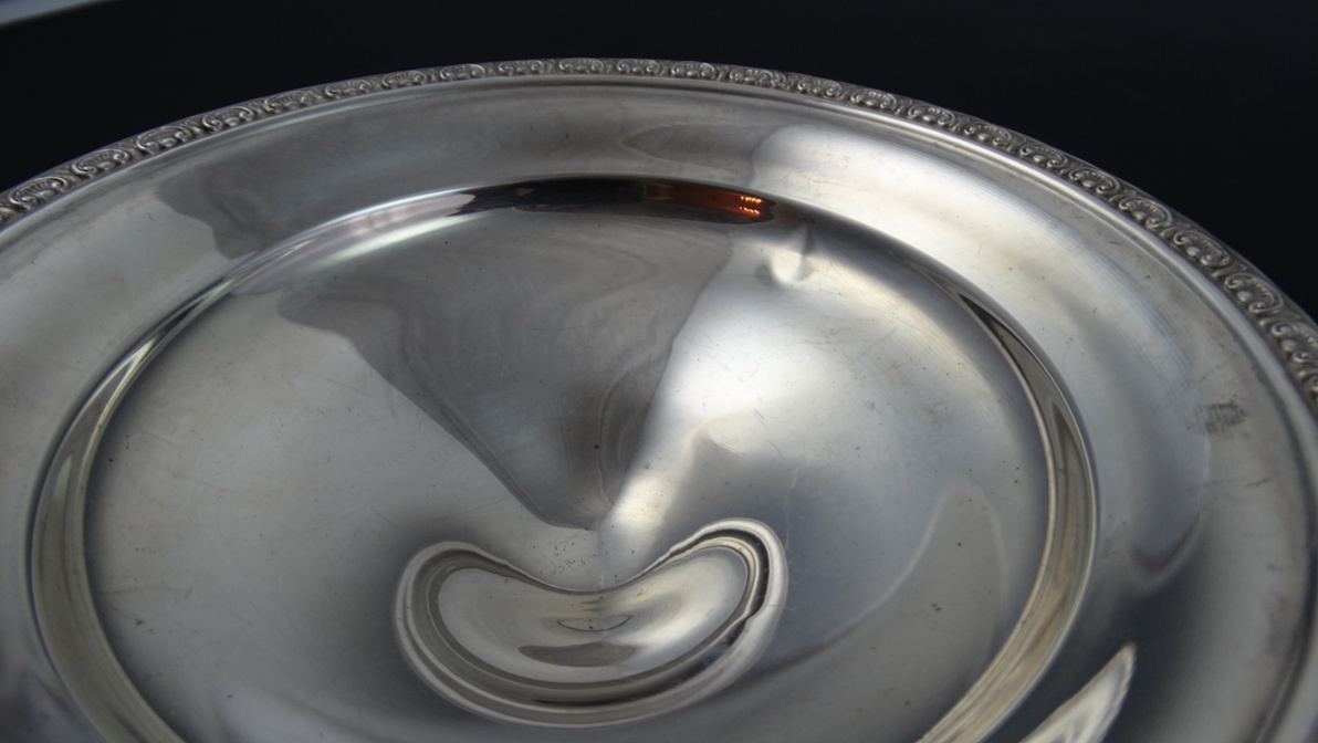 Weighted Sterling Compote Pair Mueck-Cary Co. 