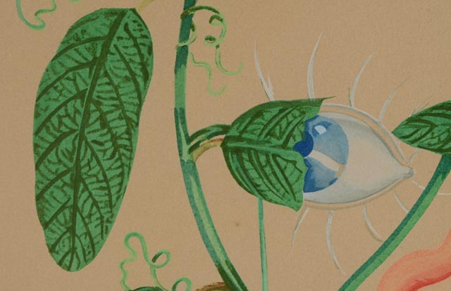 Original Salvador Dali "Pisum Sensuale" LE Color Etching