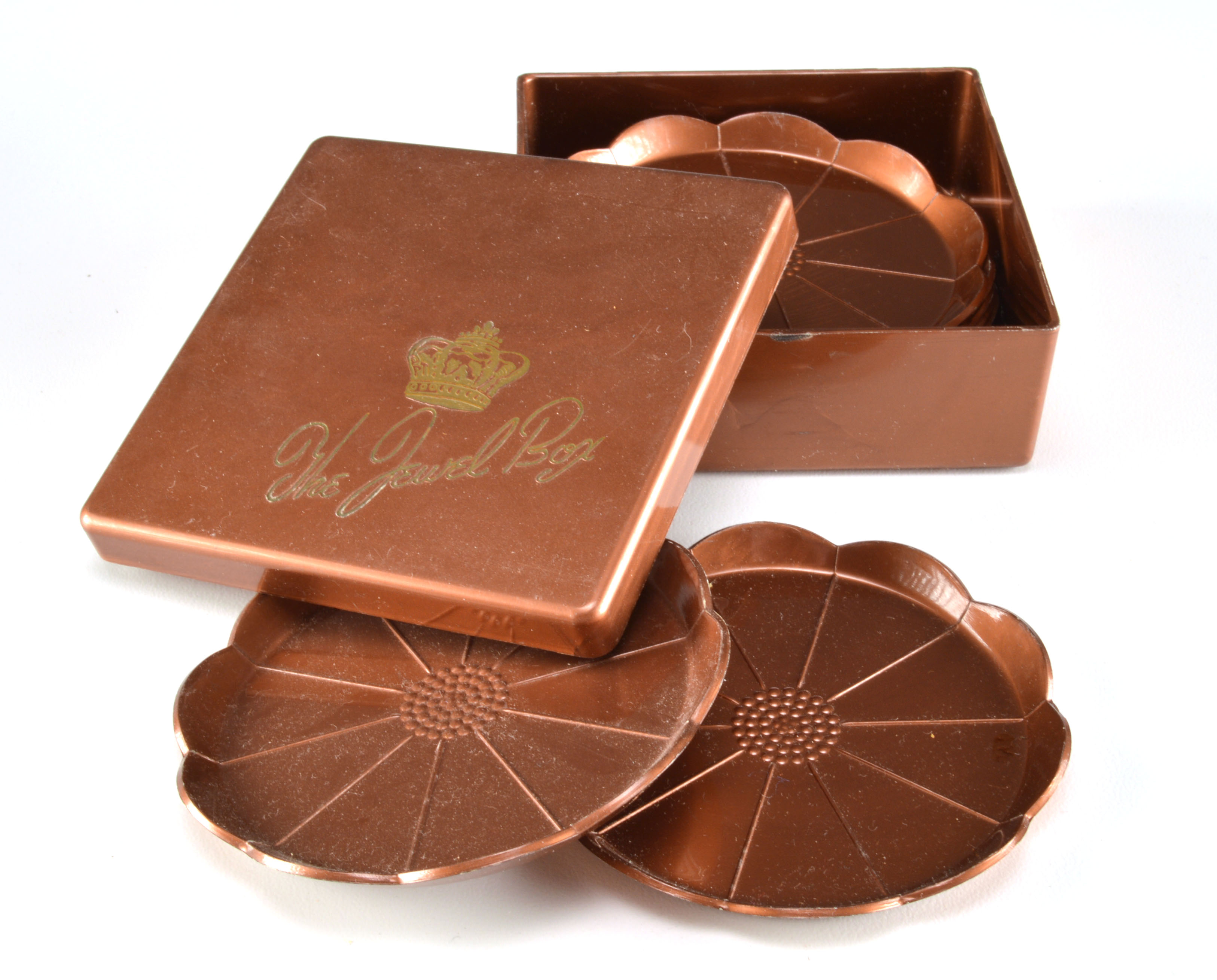 Vintage Vanity Tray, Box and Coaster Sets