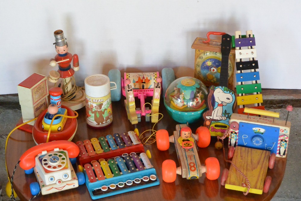 Vintage Fisher Price Toys and Other Toys