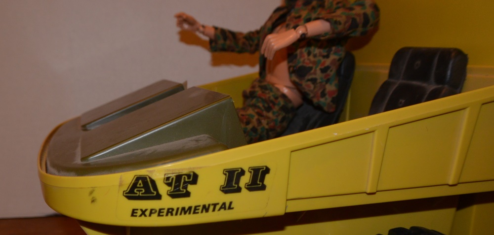 A 1972 GI Joe with Adventure Team AT II Experimental Toy Truck