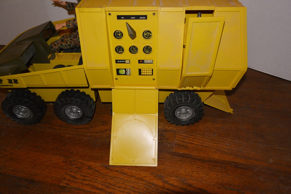 A 1972 GI Joe with Adventure Team AT II Experimental Toy Truck