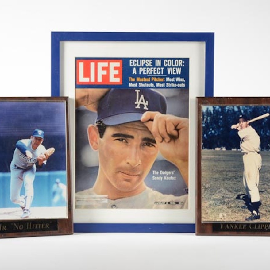 Koufax, DiMaggio and Ryan Pictures