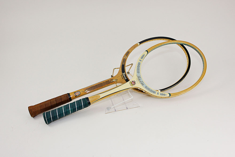 Pair of 1970s Companion Set Tad/Davis Tennis Racquets