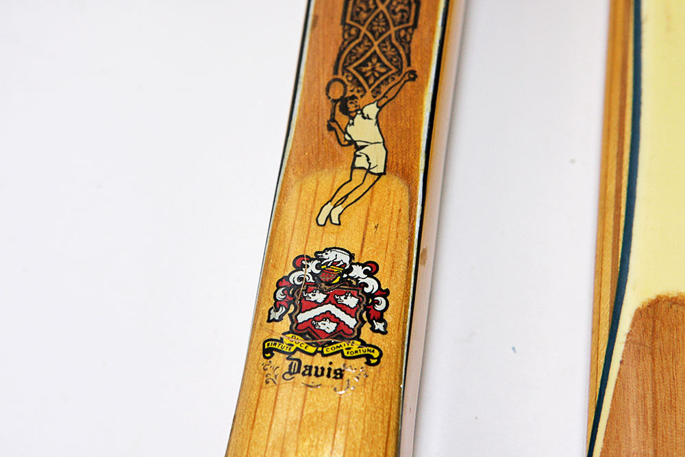 Pair of 1970s Companion Set Tad/Davis Tennis Racquets