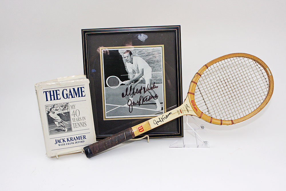 Tennis Legend Jack Kramer Autographed Collection