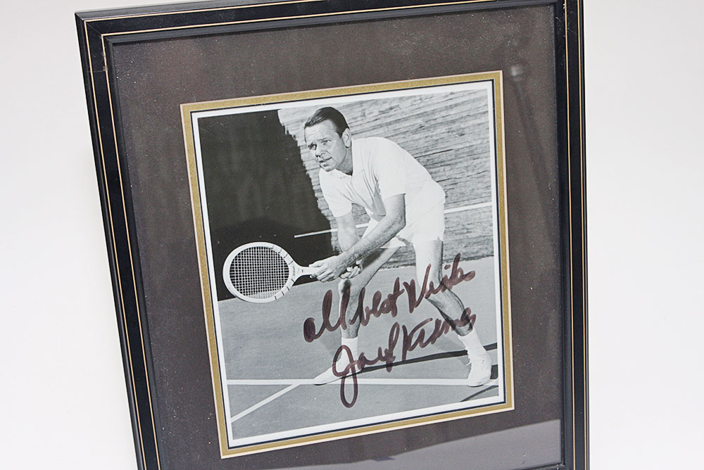 Tennis Legend Jack Kramer Autographed Collection