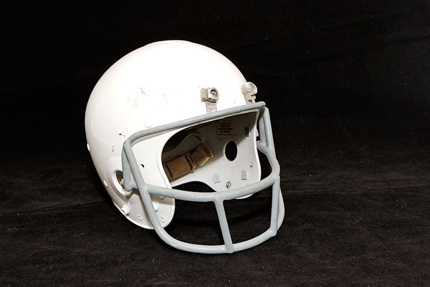 Tom Jackson College Football Helmet